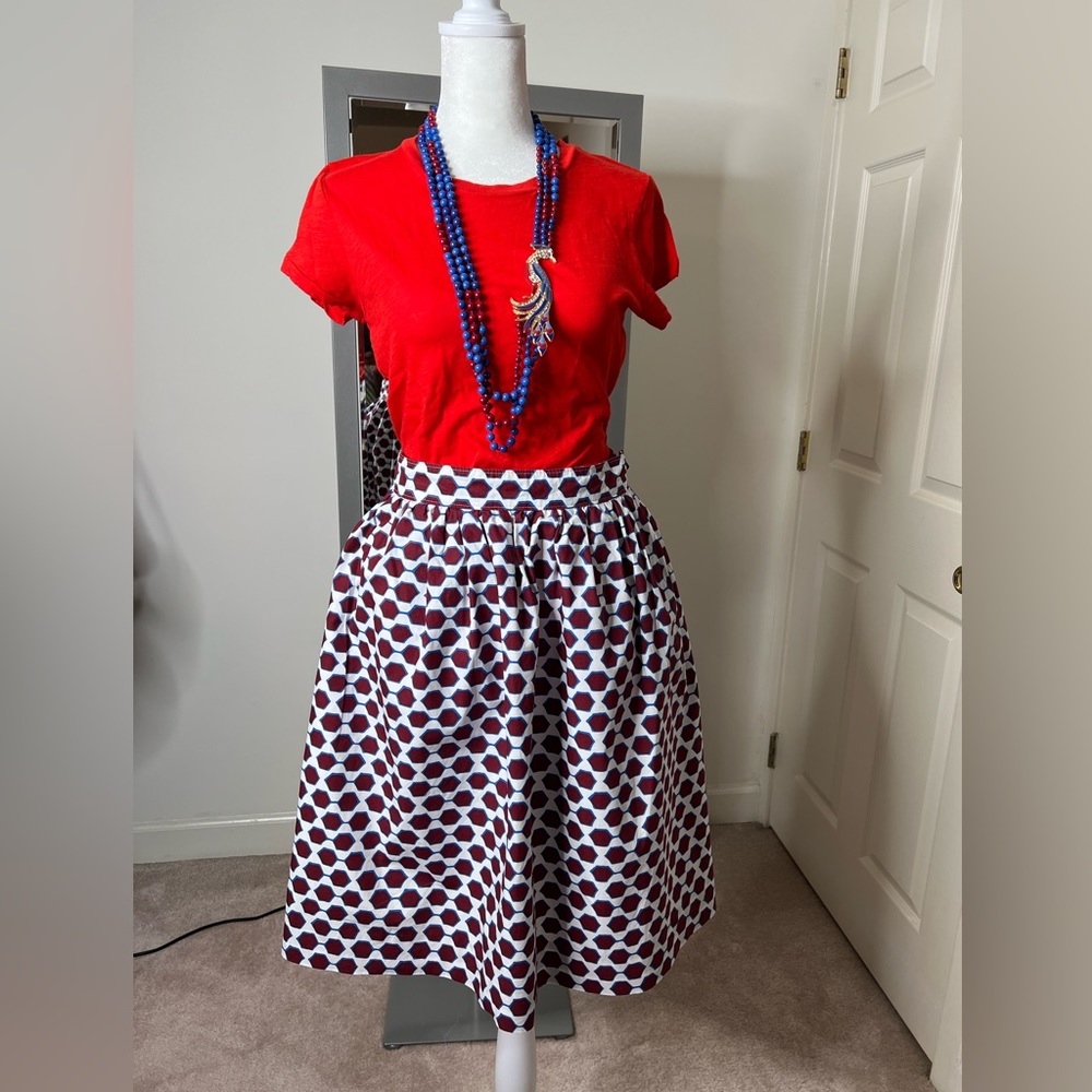 J. Crew Patio Sunglasses Cotton Skirt